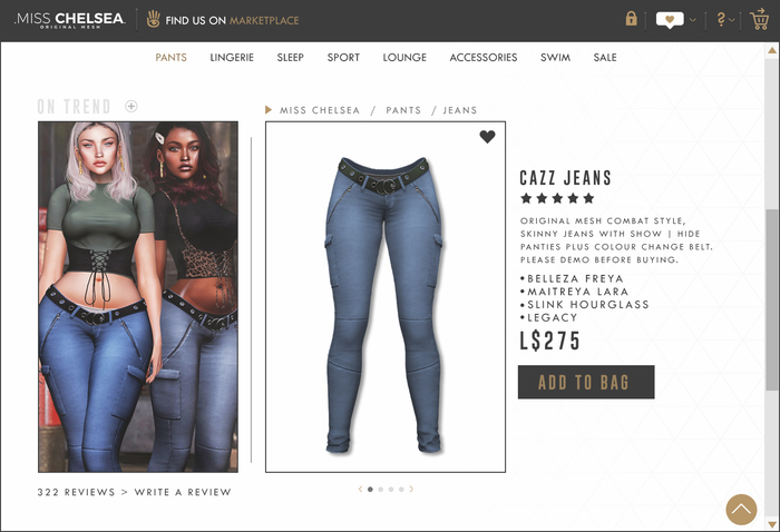 .miss chelsea. Cazz Jeans Classic