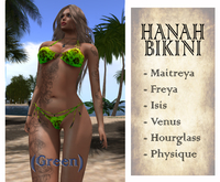HANAH Bikini Green (BOX) - ENIGMA*C.C.