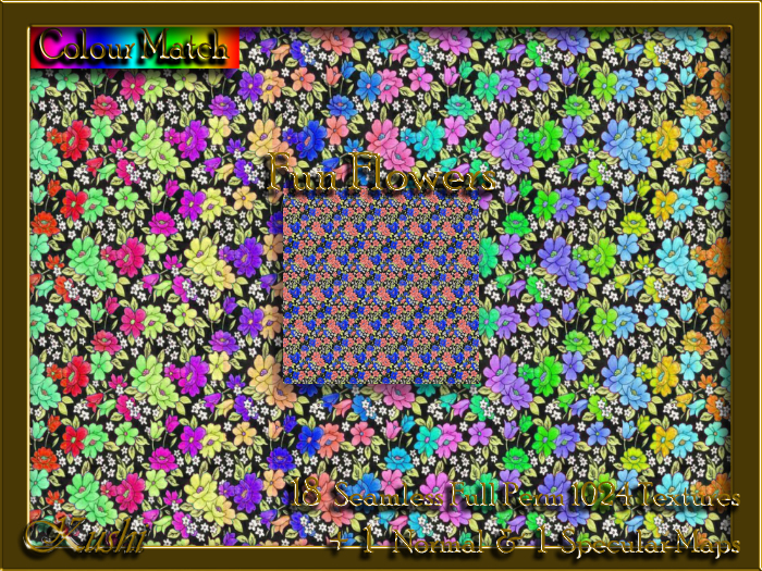 Fun Flowers Textures