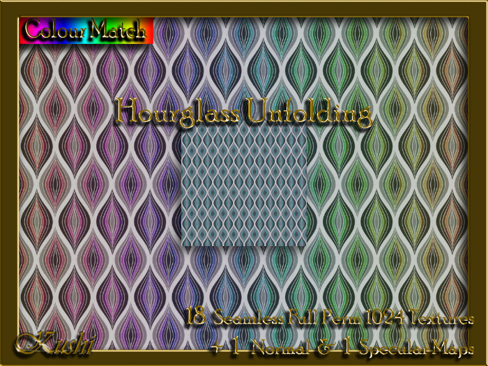 !Kushi! HourglassUnfolding Textures -WearToUnpack