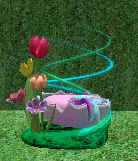 SSD Spring Kitty Egg Garden 1