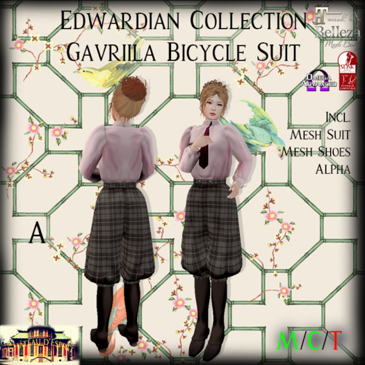 ~CdE~ Edwardian Gavriila Bicycle Suit A