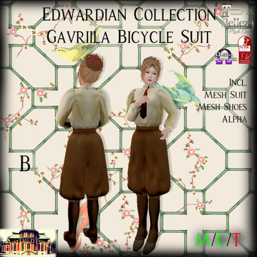 ~CdE~ Edwardian Gavriila Bicycle Suit B