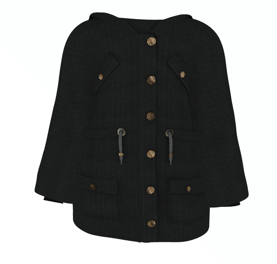 @BB Baby@ Violet Jacket - Black