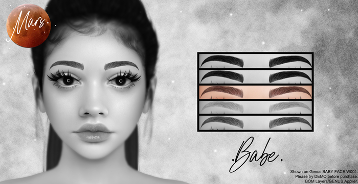 .Mars. - Babe Brows BOM/GENUS DEMO