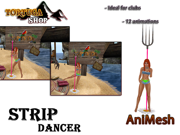 AniMesh Strip Dance Village