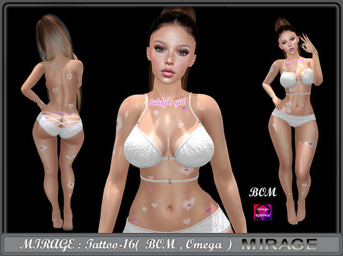 MIRAGE : Tattoo-16( BOM , Omega )