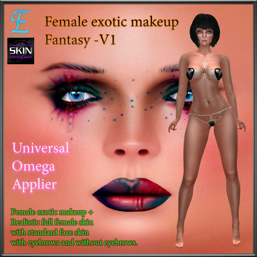 Female exotic makeup Fantasy - V01