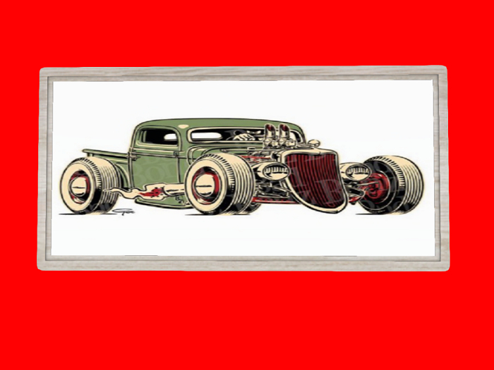 Street Rod-Truck Rod Drawing