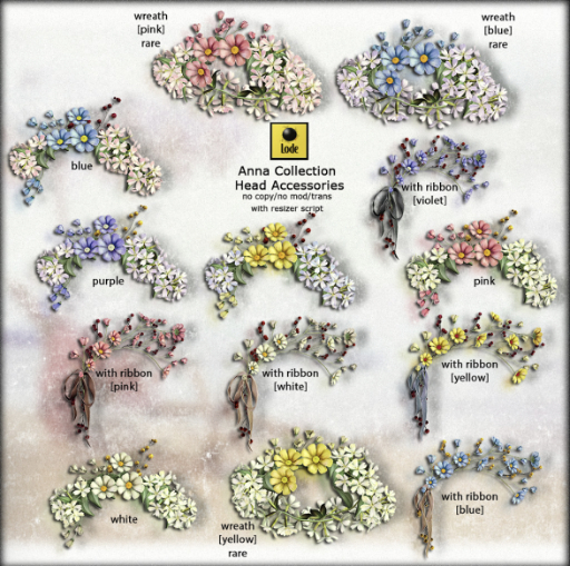 *LODE* Head Accessory - Anna Ribbon [pink]