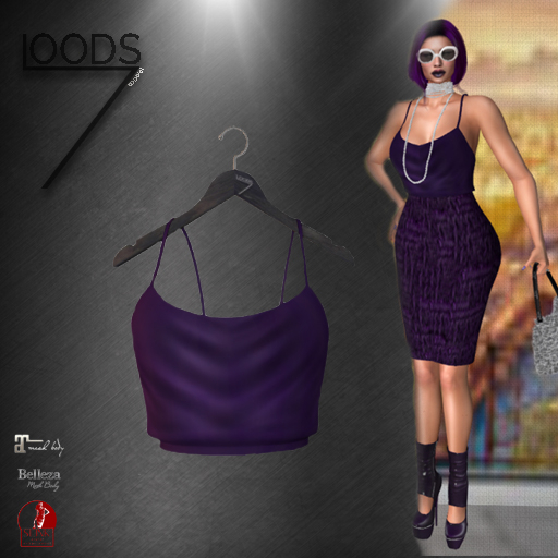 LOODS7 Vieve Top purple (add)