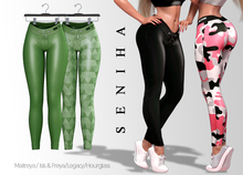Seniha. Janen Pants // Green