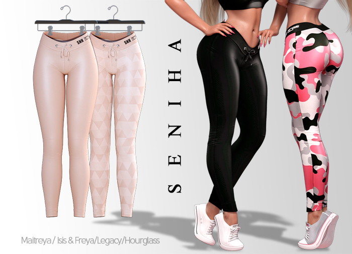 Seniha. Janen Pants // Nude