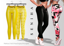 Seniha. Janen Pants // Yellow