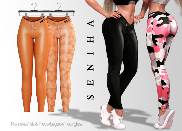 Seniha. Janen Pants // Orange