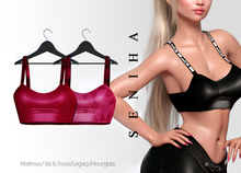 Seniha. Janen Tops // Dark Pink