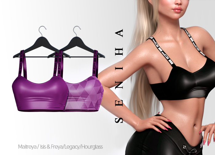 Seniha. Janen Tops // Purple