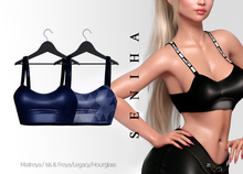 Seniha. Janen Tops // Dark Blue