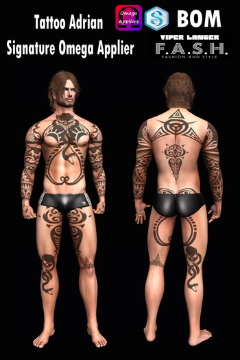 F.A.S.H VIPER Tattoo Adrian Signature Omega Applier - BOM