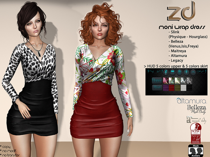 *ZD* Moni Wrap Dress