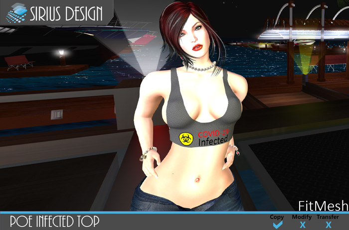 Sirius Design Poe Infected Top Boxed