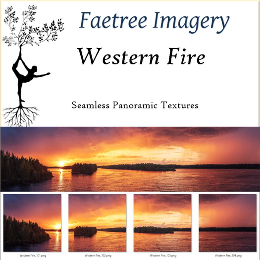 FTI Western Fire Panoramic Textures