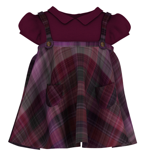 @BB Baby@ Lillia Dress - Raspberry (Wear me!)