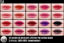 TOP1SALON - HD NATALUXE LIPSTICK (Catwa)