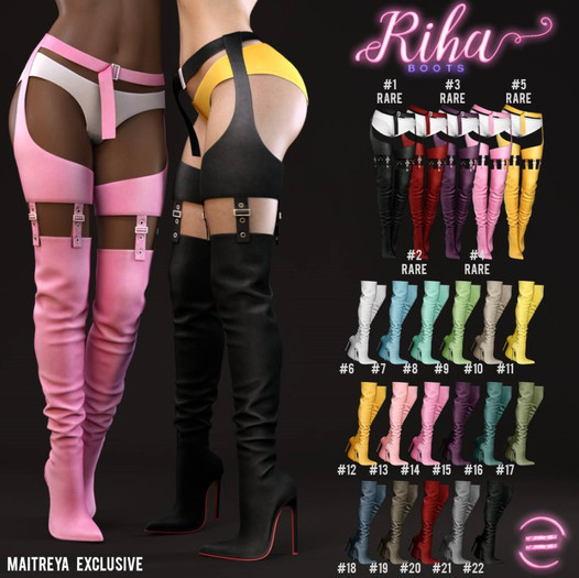 EQUAL - Riha Boots - Blue - #18