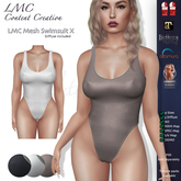 DEMO - LMC Mesh - Swimsuit X - With Textures - DEMO