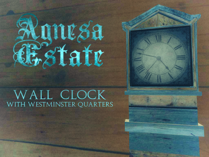 Agnesa Estate Wall Clock
