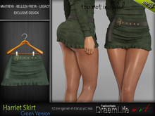 FashionNatic - Harriet Skirt Green - Maitreya Lara, Belleza - Freya, Legacy