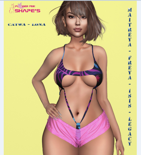 SHAPE MABELE - CATWA LONA