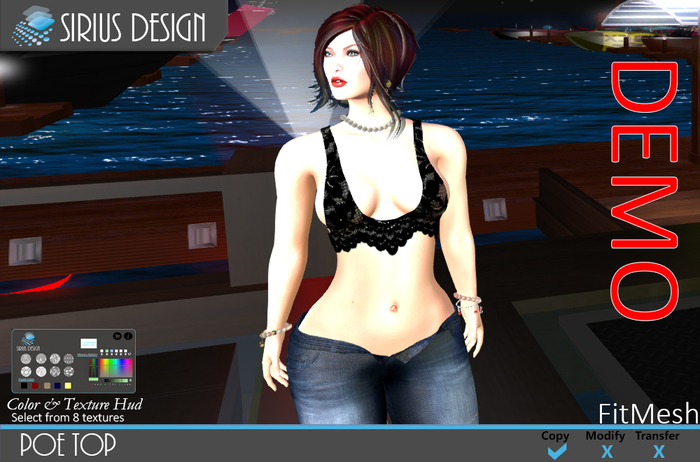 Sirius Design Poe Top Boxed==DEMO==