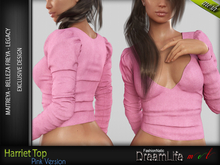 FashionNatic - Harriet Top Pink - Maitreya Lara, Belleza - Freya, Legacy