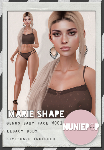NUNIEPOP - Marie Shape
