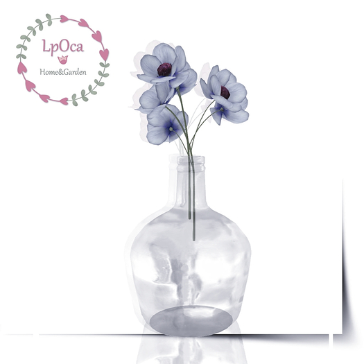 LpOca  Flower Vase{Blue}
