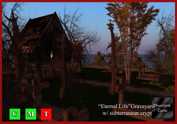 "Eternal Life" Graveyard w/ subterranean crypt