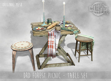 -DRD- Forest Picnic - Table Set