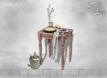 -DRD- Forest Picnic - Dessert Set