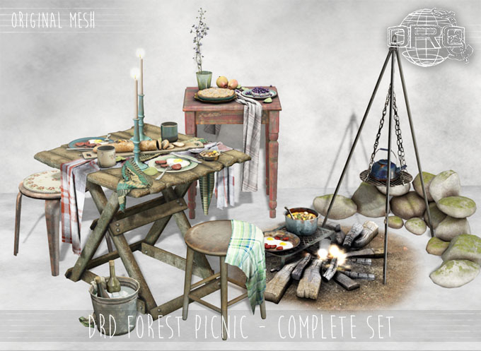  DRD Forest Picnic - Complete Set