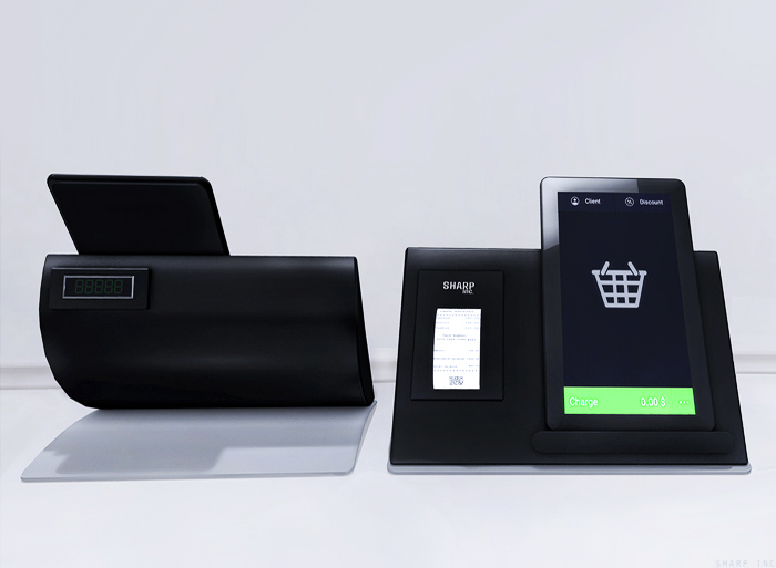 SHARP inc. // modern cash register