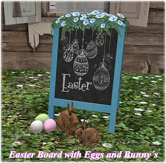 **BB** Easter Board Blue