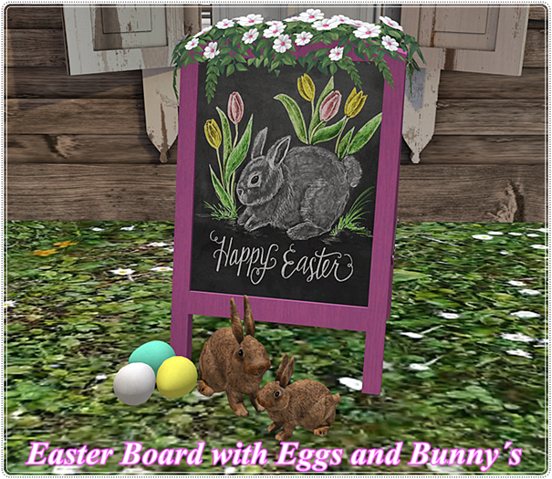 **BB** Easter Board Pink