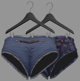 VINYL - Fale Booty Shorts Pak Blue V2