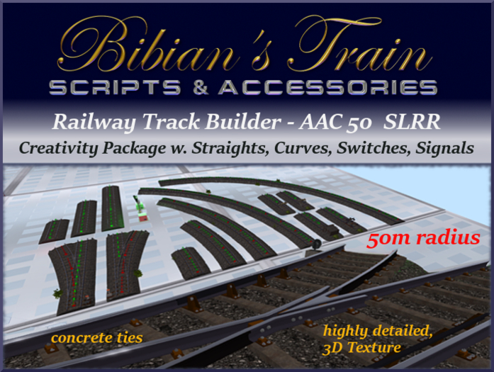 Railtrack Package AAC 50 (50m radius) SLRR