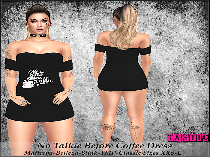 Tastic-Coffee Talkie Dress