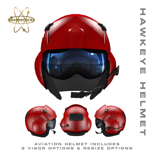~EXi~ Helmet Hawkeye Ruby