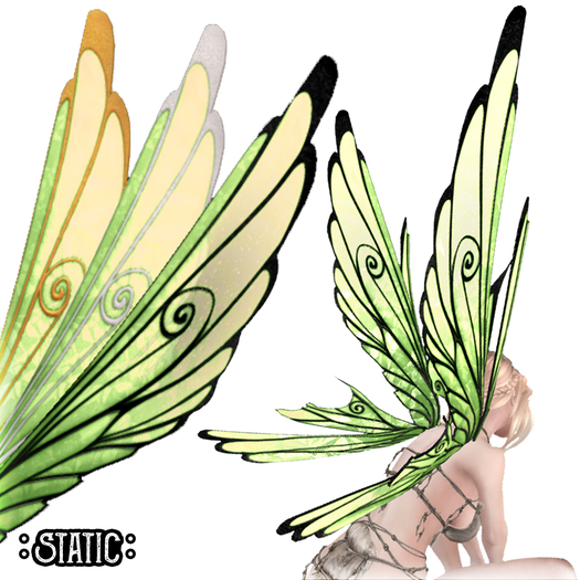 ::Static:: Fae Glade Wings (Add/Wear)