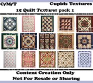 15 Quilt Textures Pack